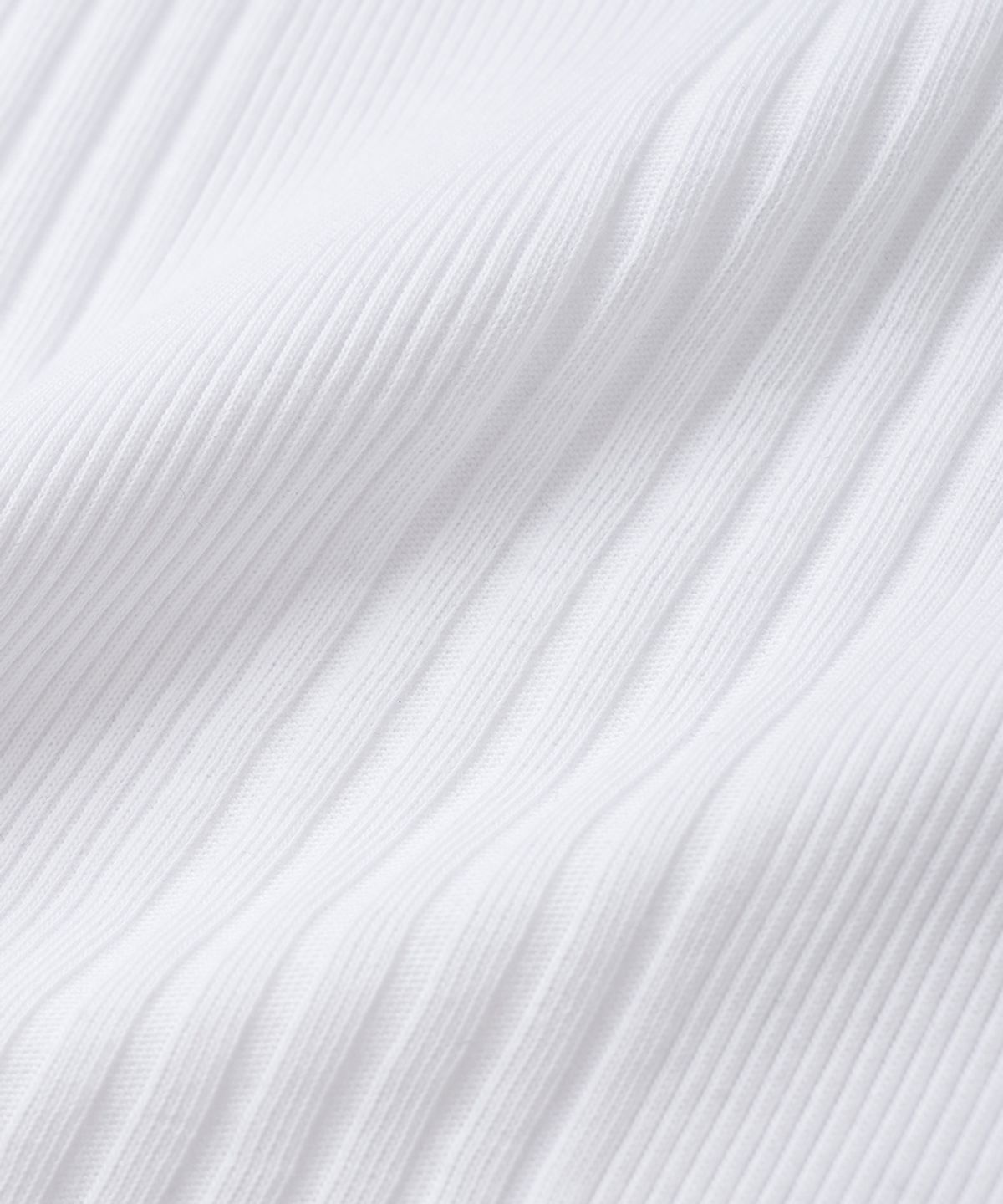 엑스오엑스(XOX) 리브드 헨리넥 반팔 티셔츠[WHITE]