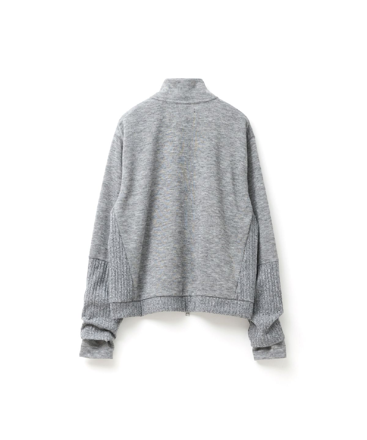 해칭룸(HATCHINGROOM) Double Sleeve Track Cardigan M.Grey