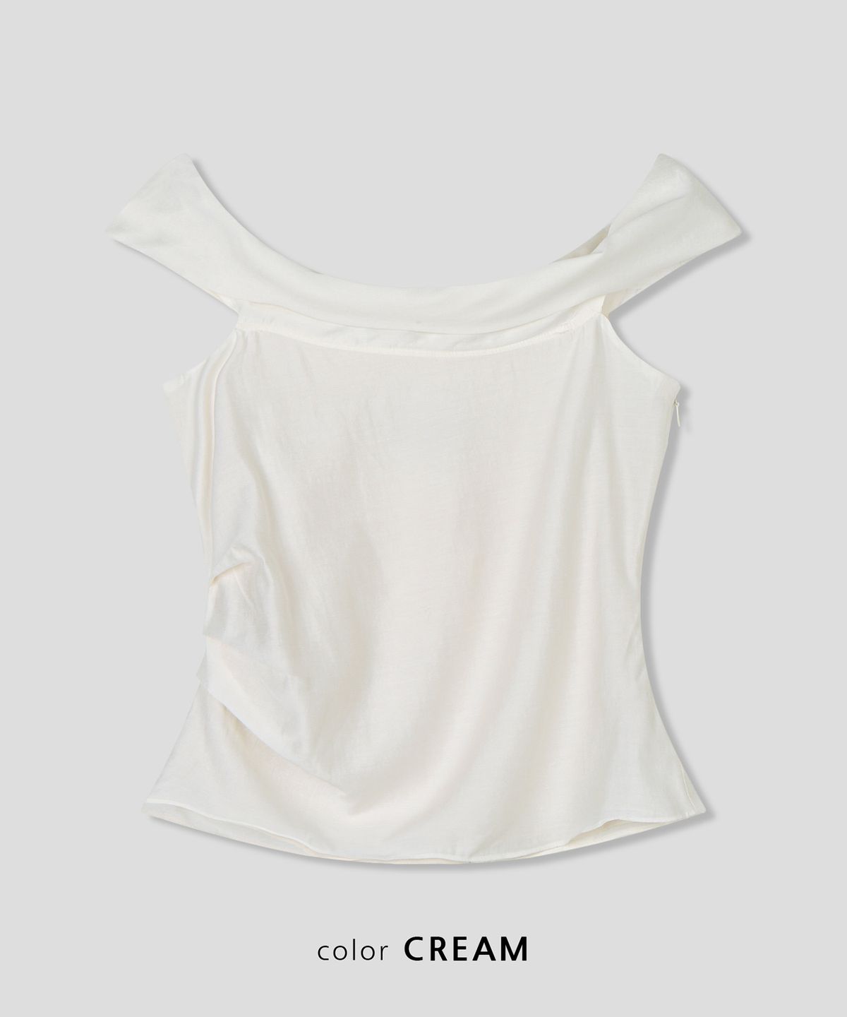 스르비(SELEVER) Marel off-Shoulder Blouse_2 Color