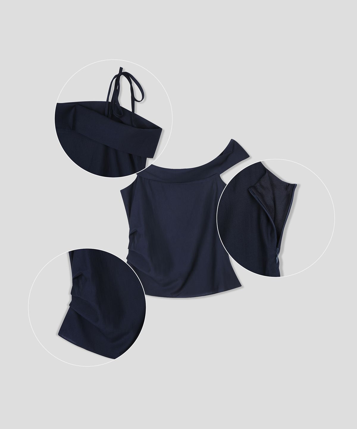 스르비(SELEVER) Marel off-Shoulder Blouse_2 Color