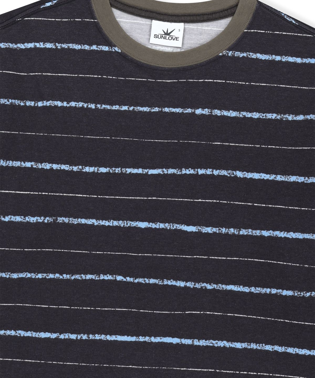썬러브투어(SUNLOVETOUR) Pattern LS Tee Navy