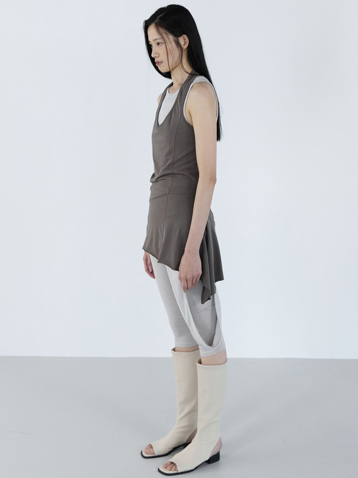 세릭(CERRIC) Lily Halter Dress _ Brown