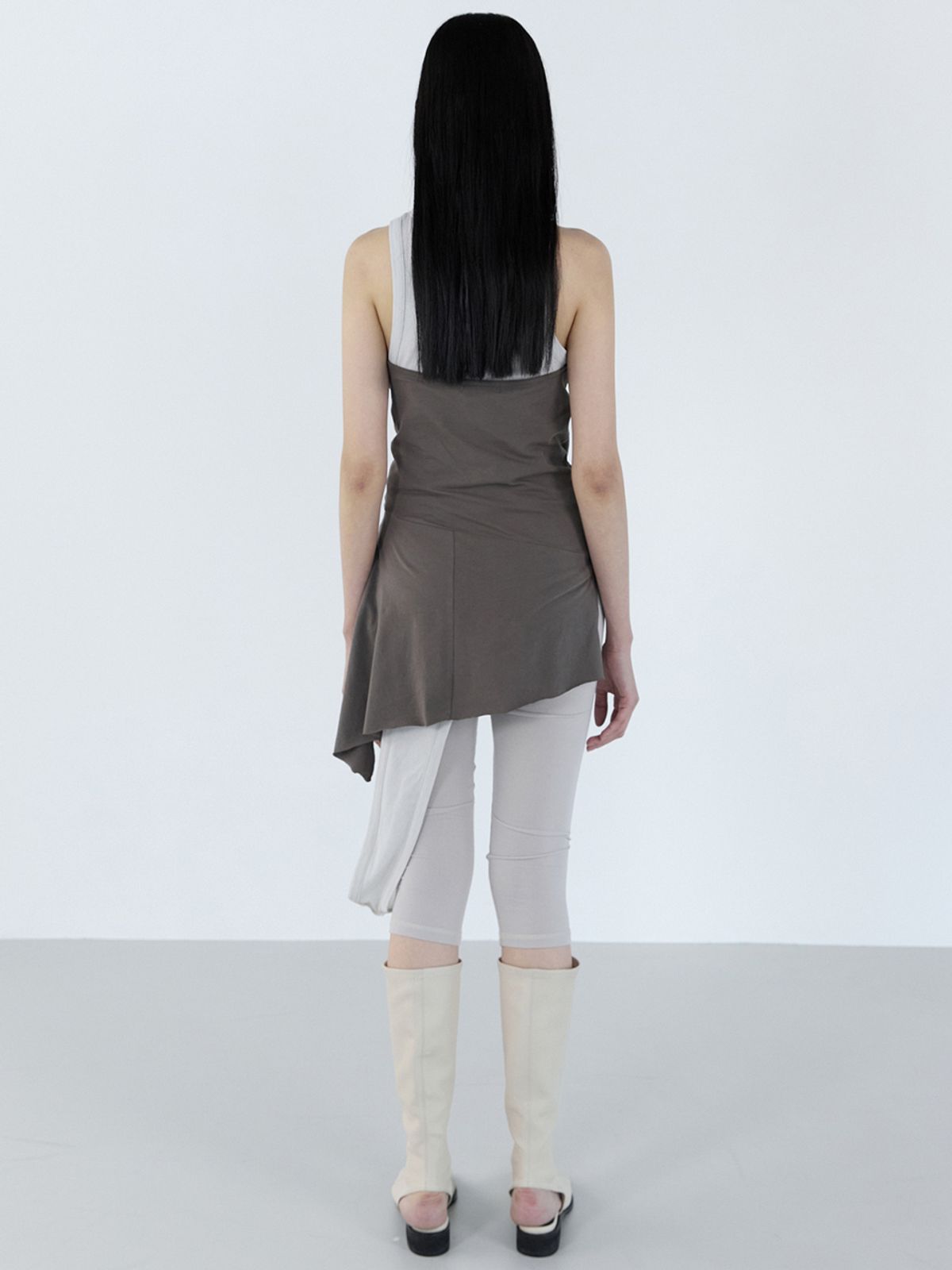 세릭(CERRIC) Lily Halter Dress _ Brown
