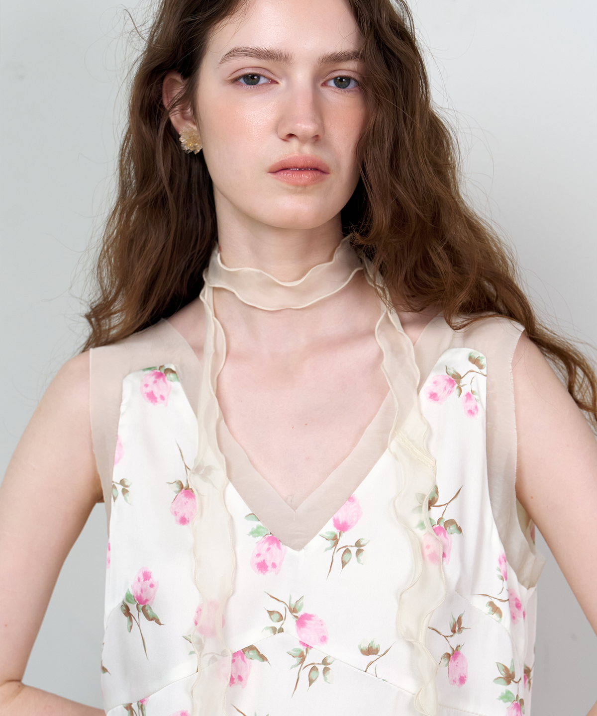 스르비(SELEVER) Orr Flower Onepiece_2 Color