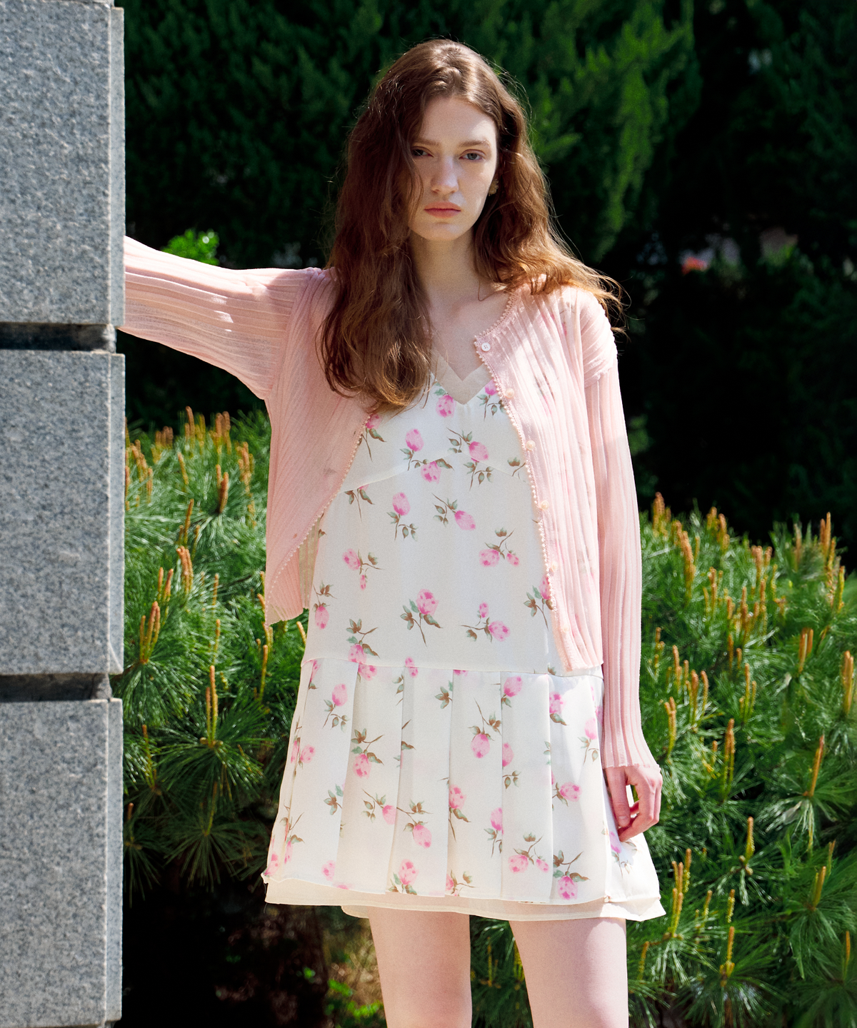 스르비(SELEVER) Orr Flower Onepiece_2 Color