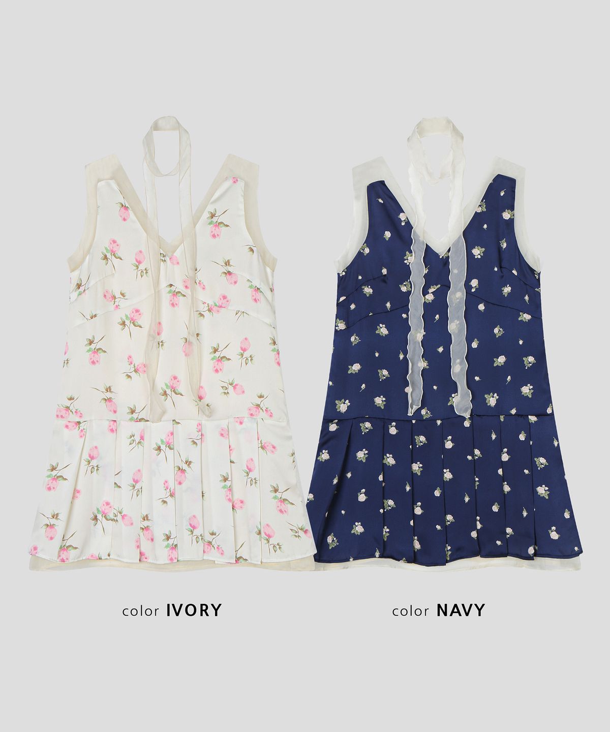 스르비(SELEVER) Orr Flower Onepiece_2 Color
