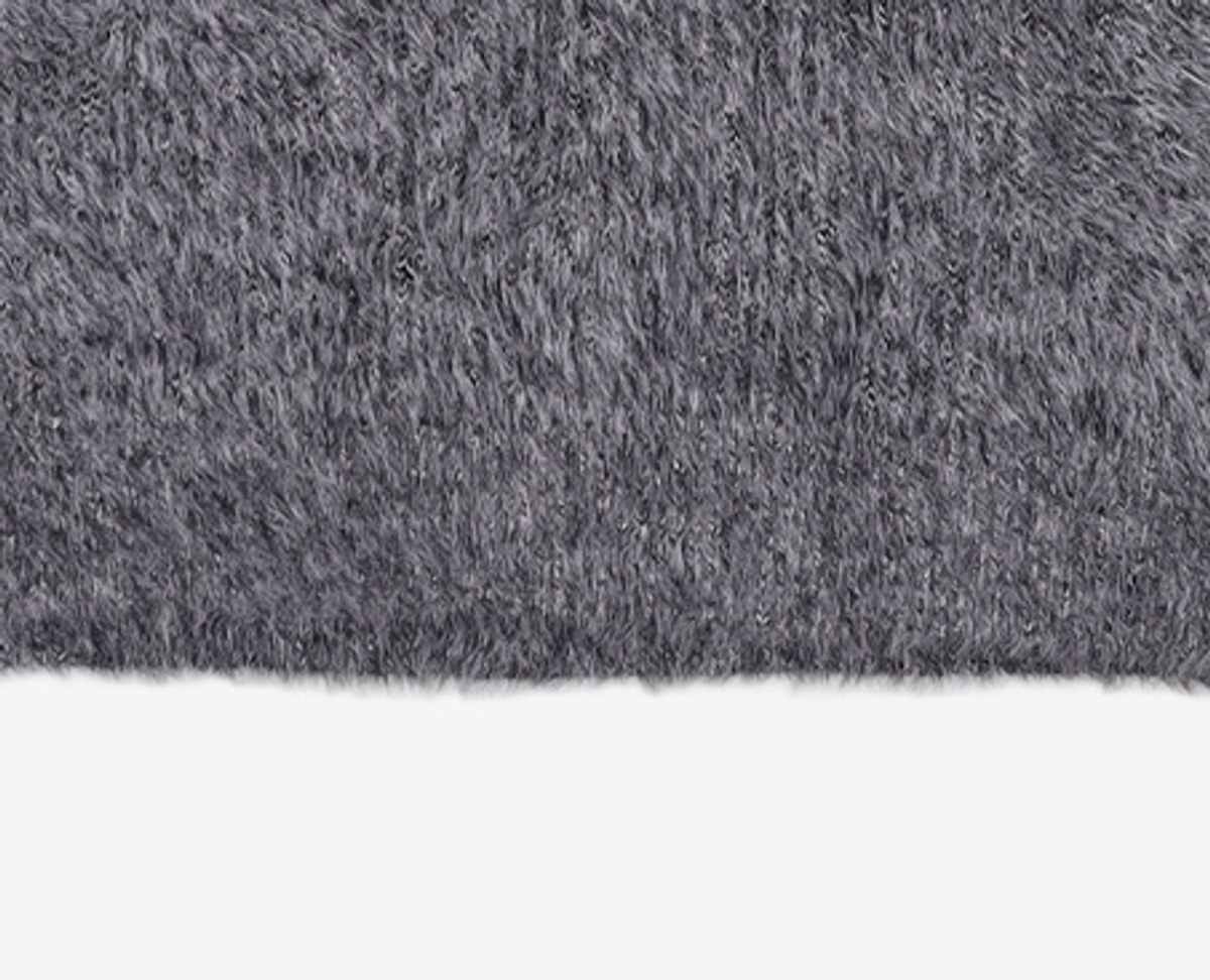 노매뉴얼(NOMANUAL) (시그니처종료)CROPPED HAIRY KNIT - 5 COLOR XL