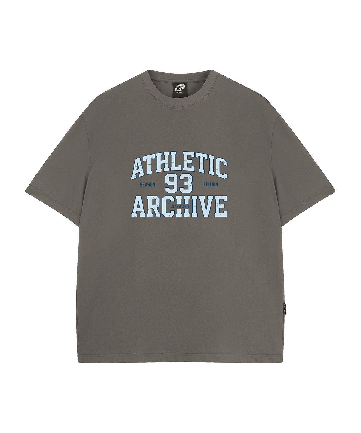 와일드락(WILDROCK) ATHLETIC 93 쿨코튼 오버핏 반팔 티셔츠