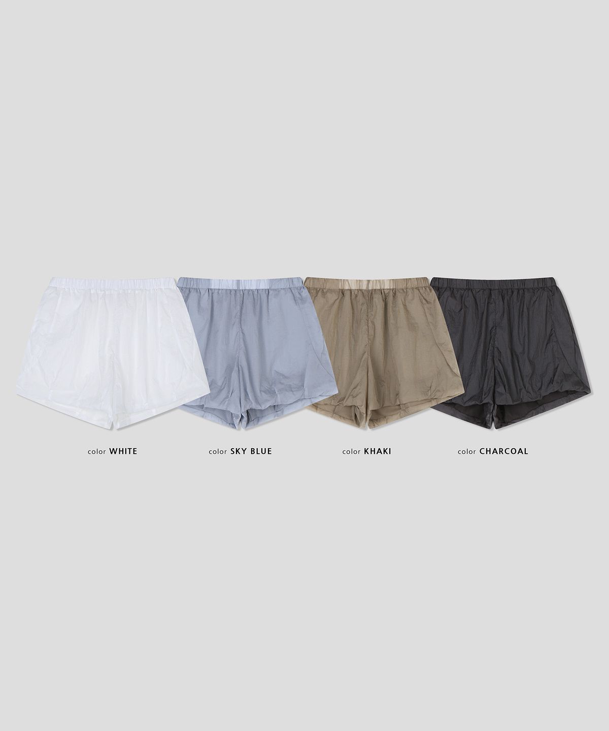 스르비(SELEVER) Soft Balloon Shorts_4 Color