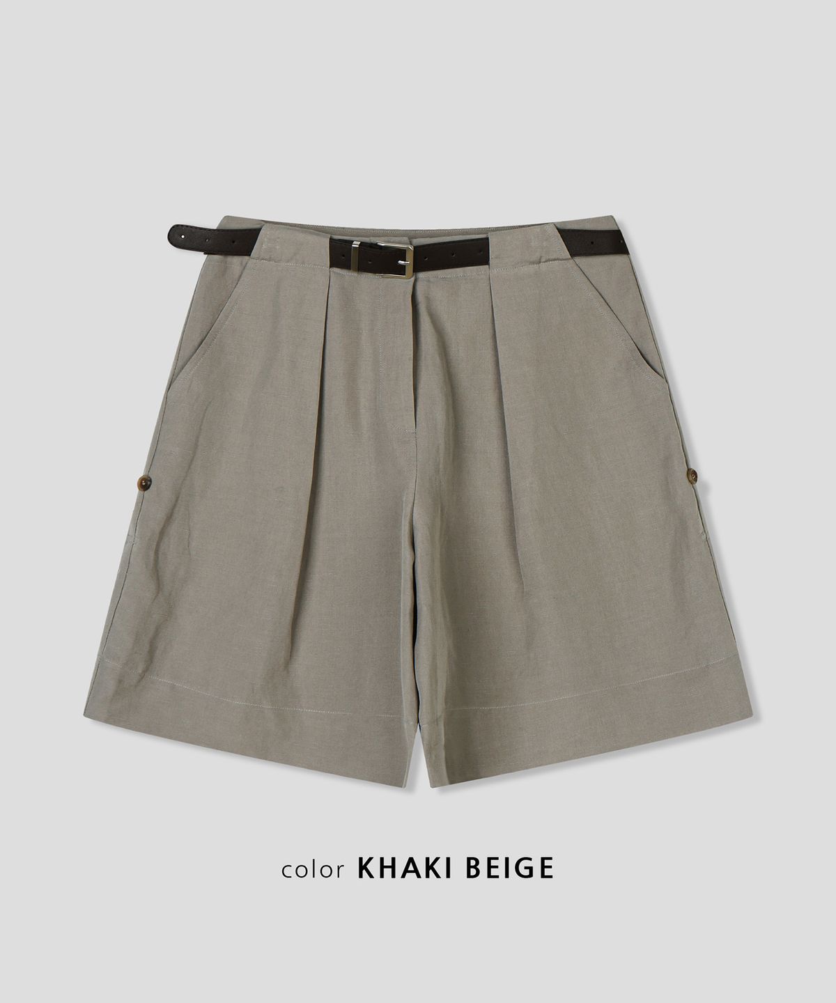 스르비(SELEVER) Aid Tuck Half Pants_3 Color