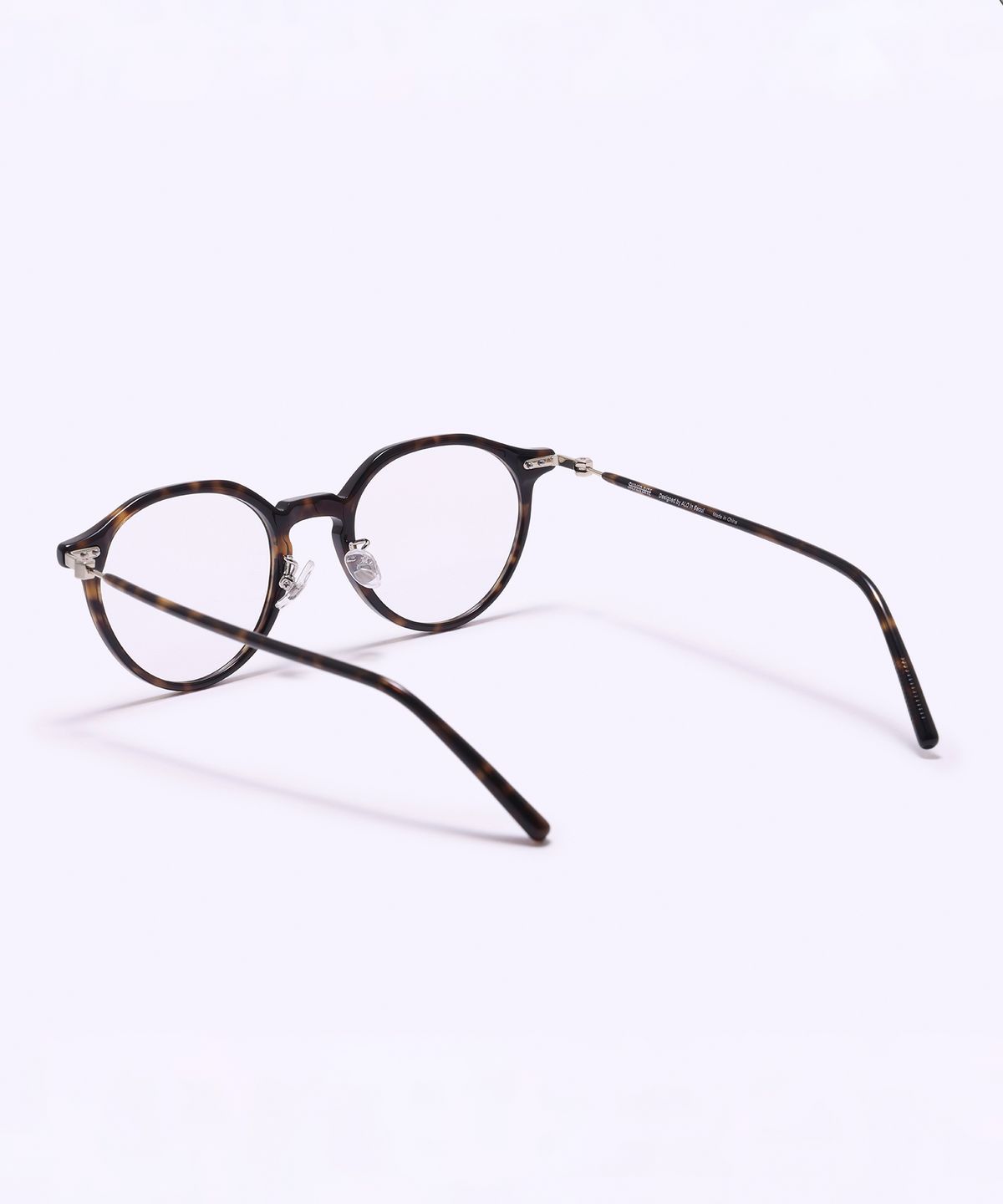 알로아이웨어(ALO EYEWEAR) [SILVERBITE] SBG7605 1818G HD ACETATE 초경량 고밀도 아세테이트 톨토이즈 판토 안경테 블루라이트 렌즈 선택