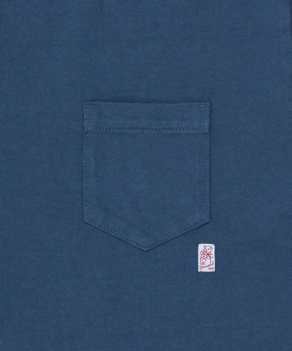 라이딩하이(RIDINGHIGH) 스탠다드 팩 포켓 반소매 티셔츠 - 네이비 / R1850103NAVY