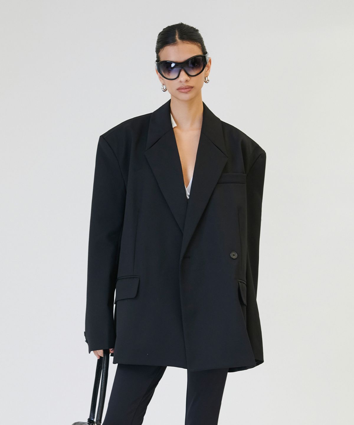 프로젝트 웨이브(PROJECT WAVE) Taylor Wire Over Jacket [BLACK]