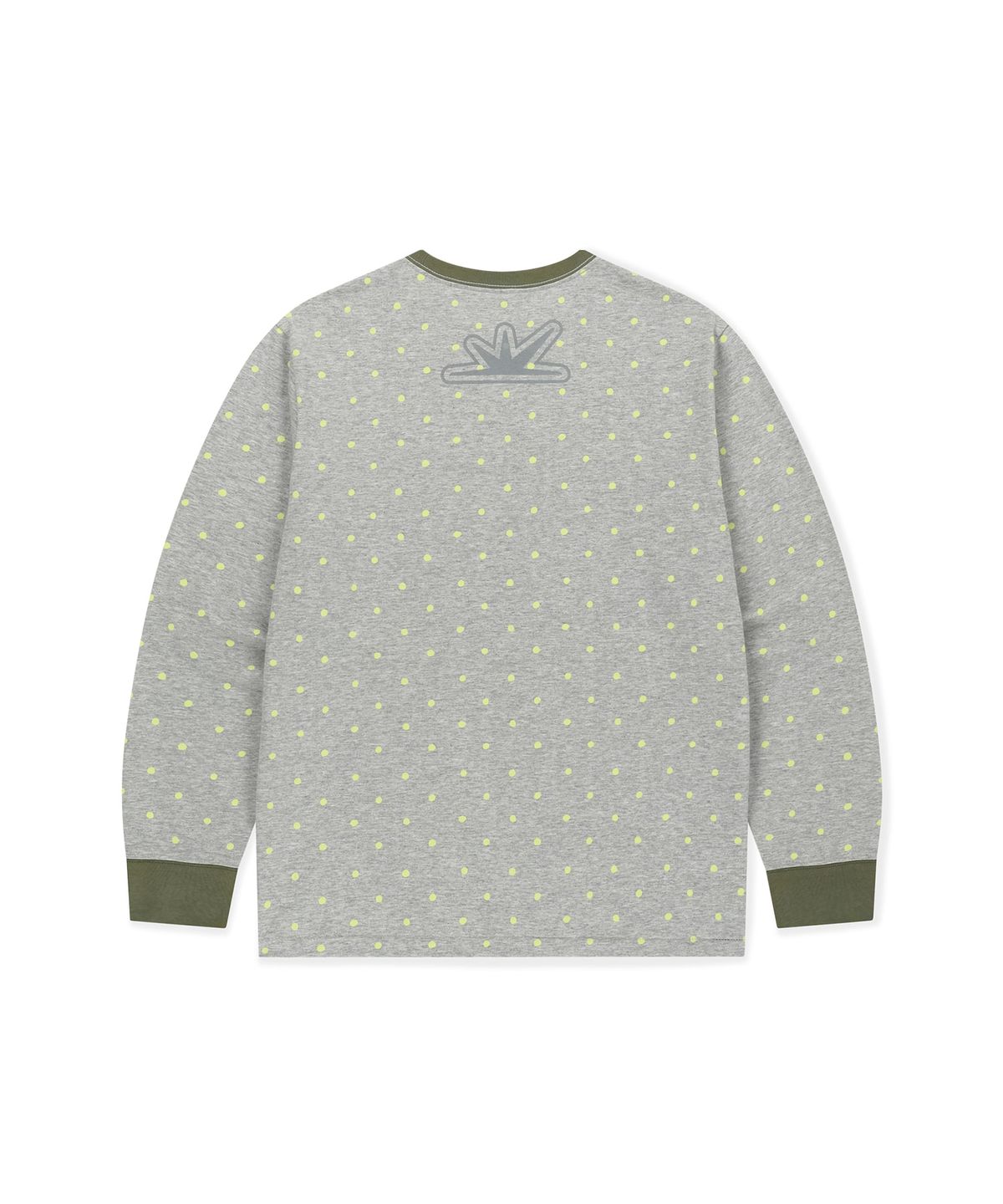썬러브투어(SUNLOVETOUR) Pattern LS Tee Heather Grey