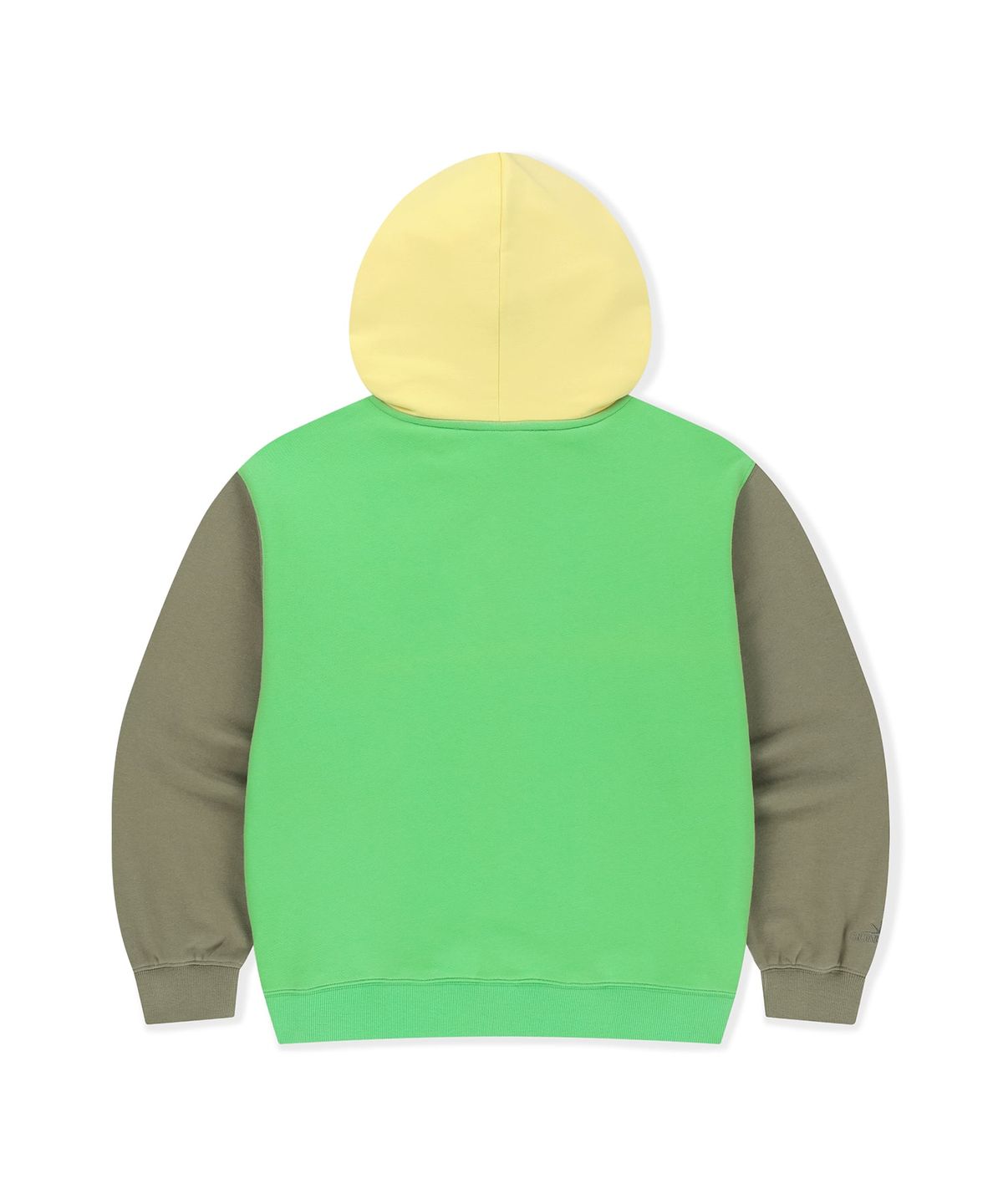 썬러브투어(SUNLOVETOUR) Block Zip Up Hoodie Green