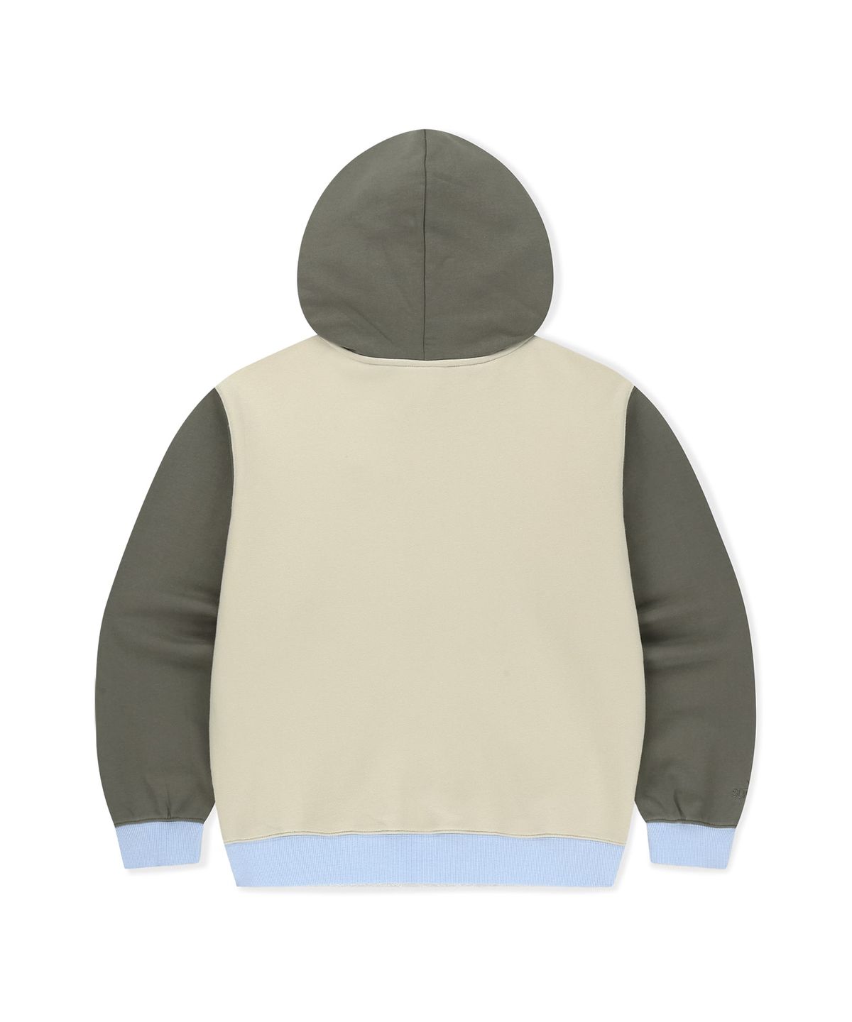 썬러브투어(SUNLOVETOUR) Block Zip Up Hoodie Ivory