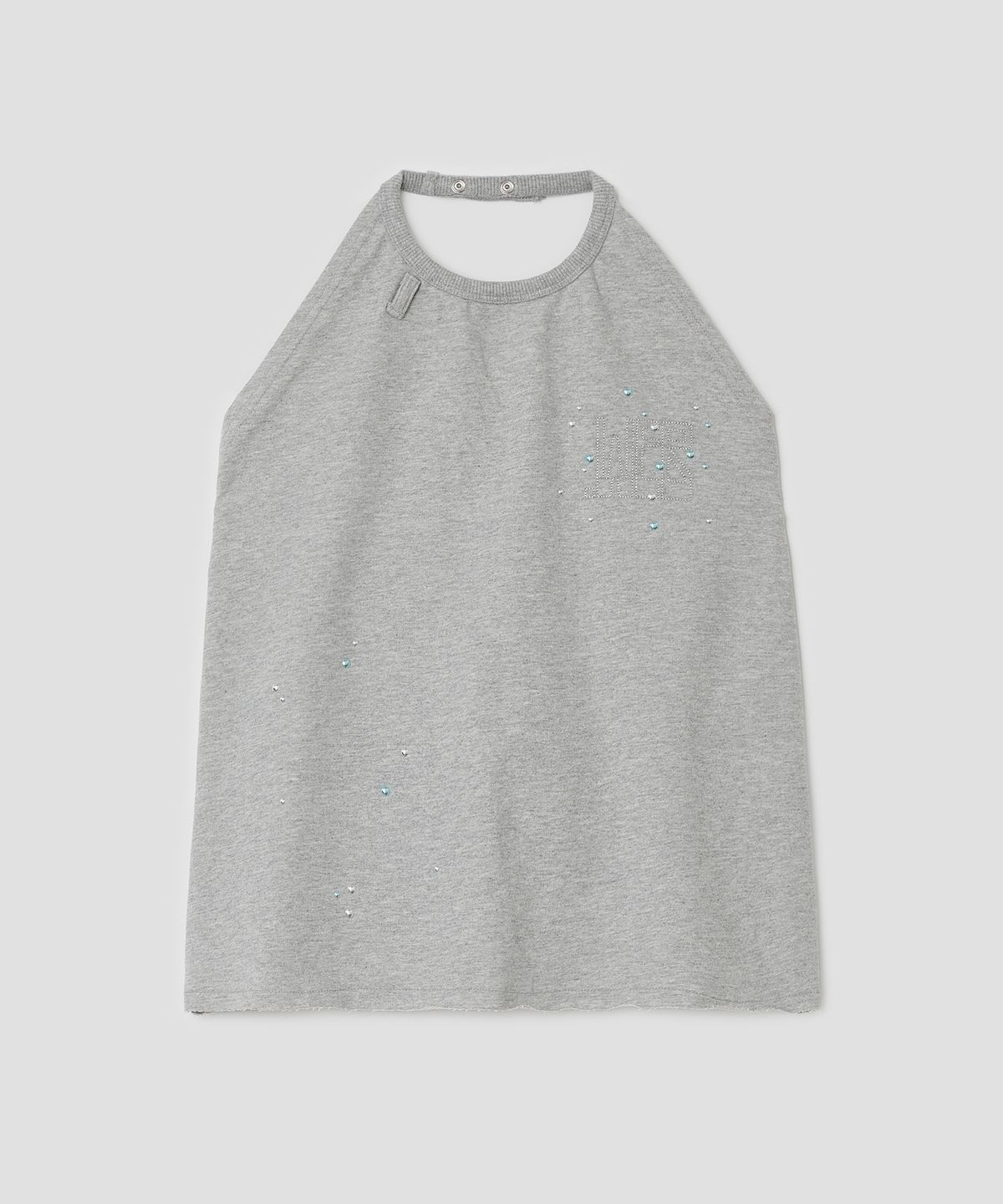 타입서비스(TYPESERVICE) Snap Halter Top [Gray]