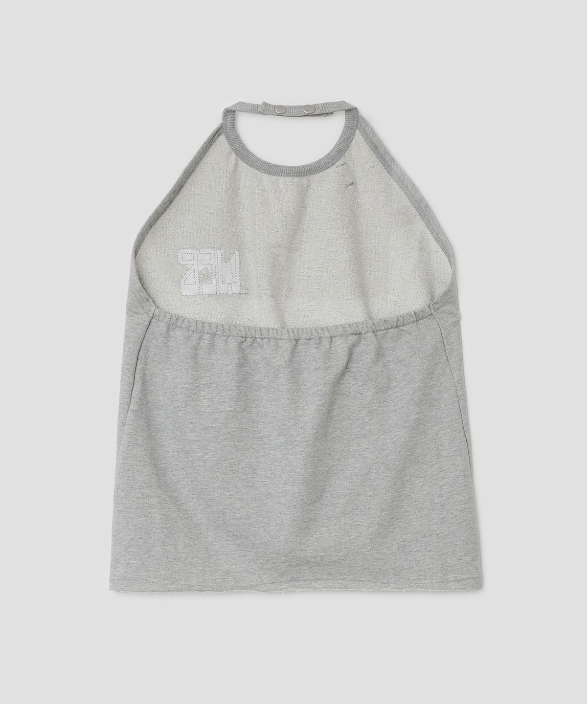 타입서비스(TYPESERVICE) Snap Halter Top [Gray]