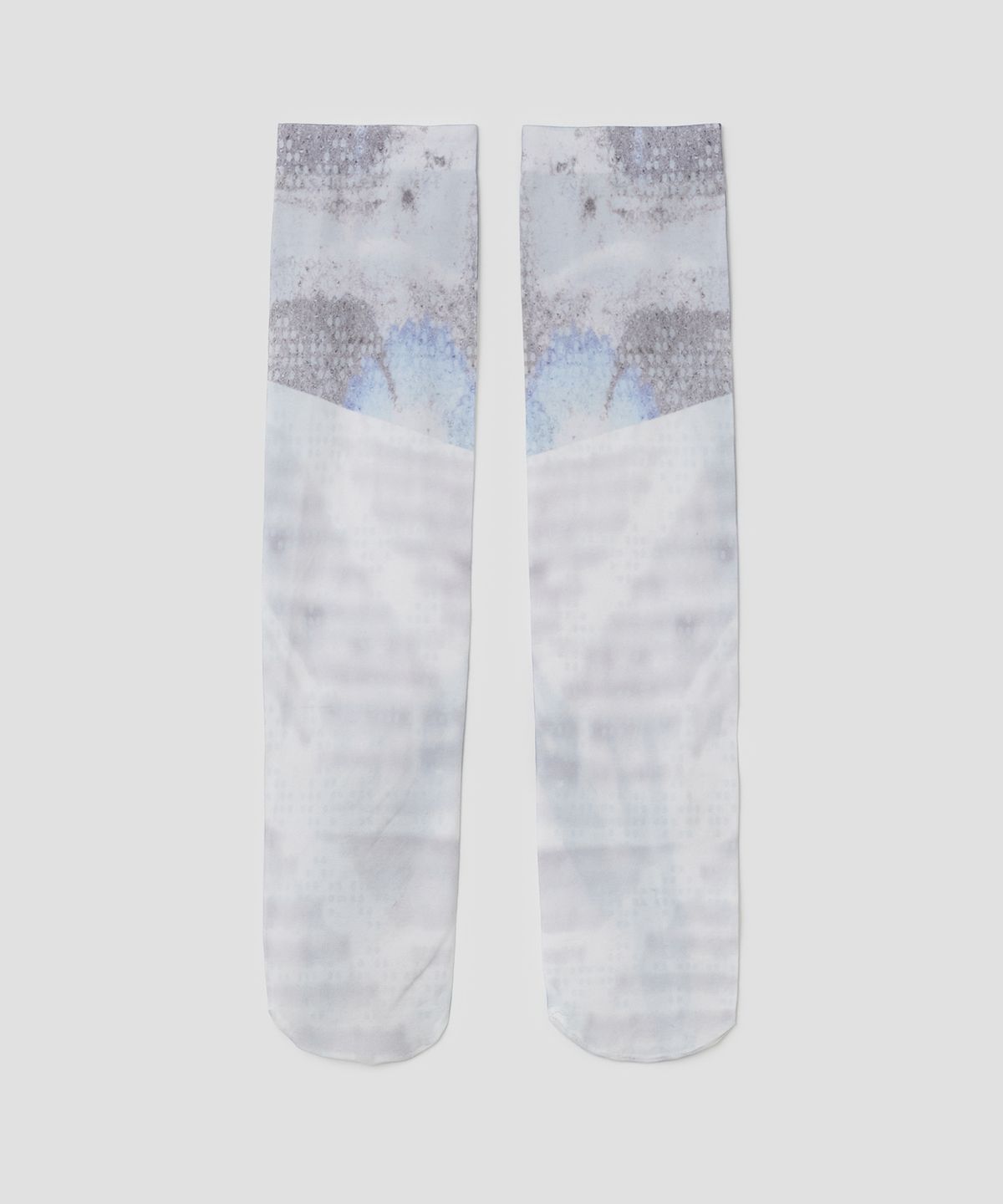 타입서비스(TYPESERVICE) Captured Knee Socks [White]