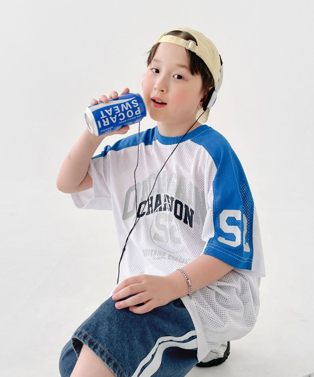 베리클로젯(BERRYCLOSET) 하이브리드 매쉬 반팔티