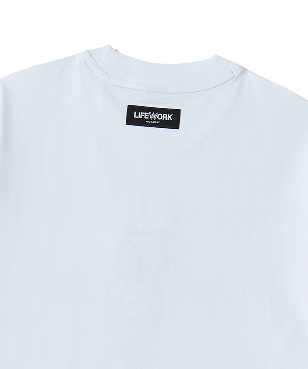 라이프워크 키즈(LIFEWORK KIDS) 키즈) 후드 힙독 아플리케 반팔 티셔츠