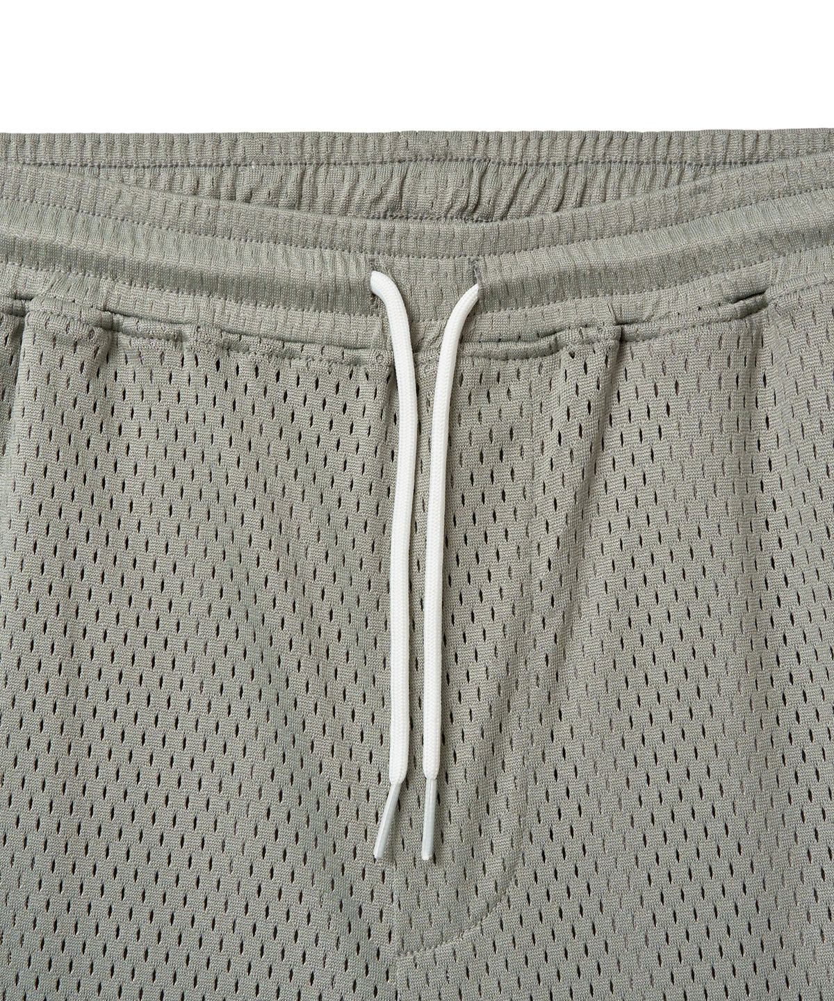 핍스 모터사이클(PHYPS MOTORCYCLE) Mesh Bermuda Shorts Light Gray