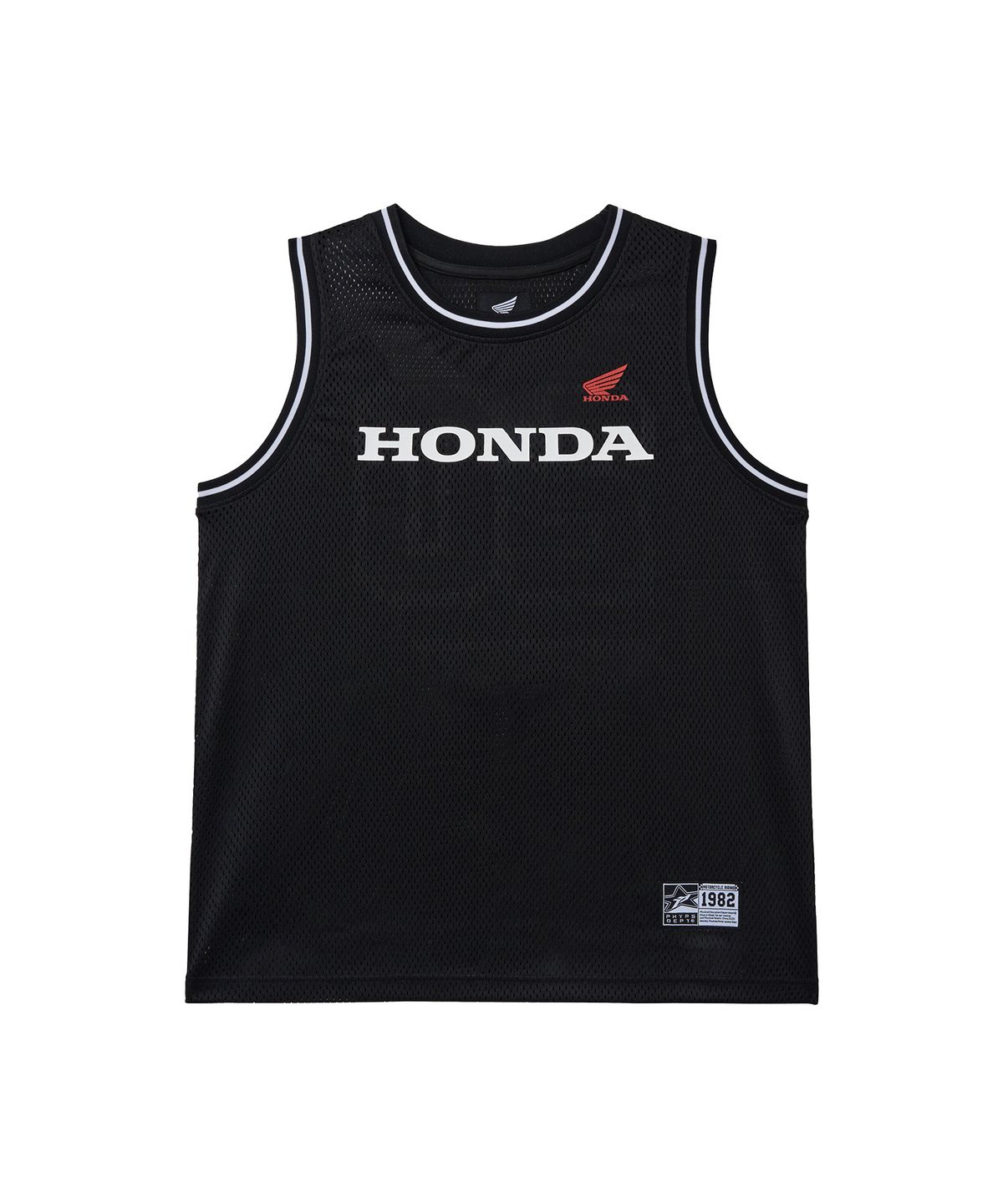 핍스 모터사이클(PHYPS MOTORCYCLE) Mesh 20 Jersey Sleeveless Black