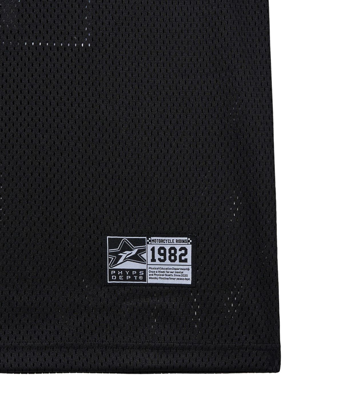 핍스 모터사이클(PHYPS MOTORCYCLE) Mesh 20 Jersey Sleeveless Black