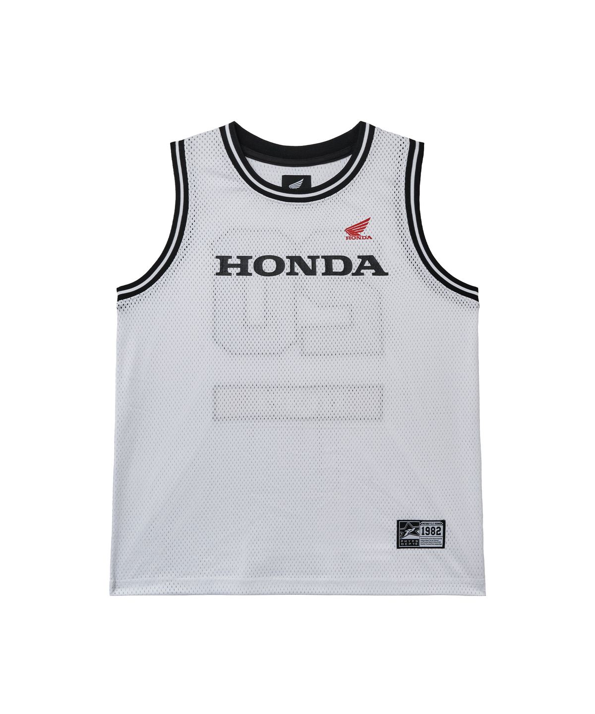 핍스 모터사이클(PHYPS MOTORCYCLE) Mesh 20 Jersey Sleeveless White