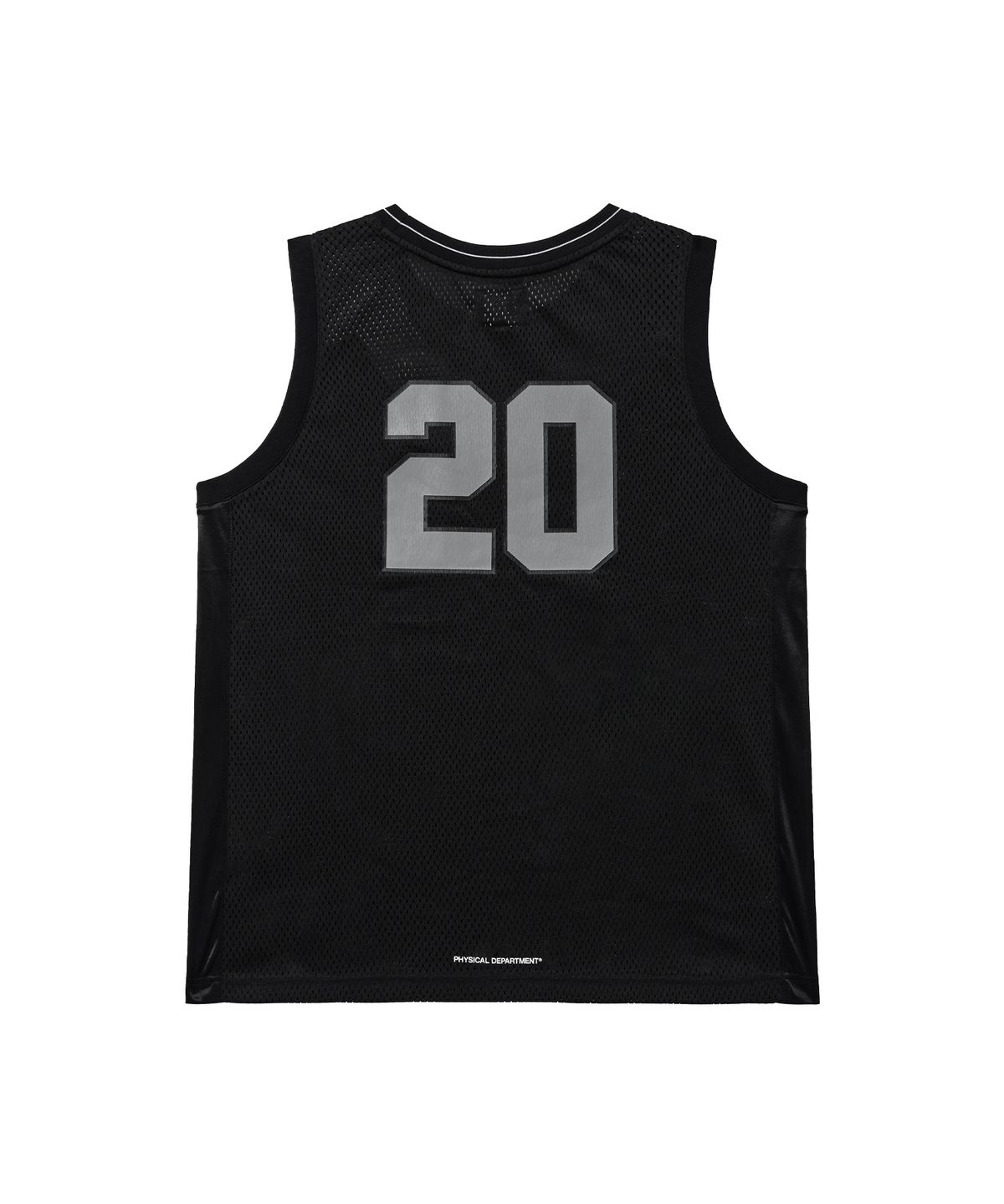 핍스 모터사이클(PHYPS MOTORCYCLE) Mesh 3M Logo Wing Sleeveless Black