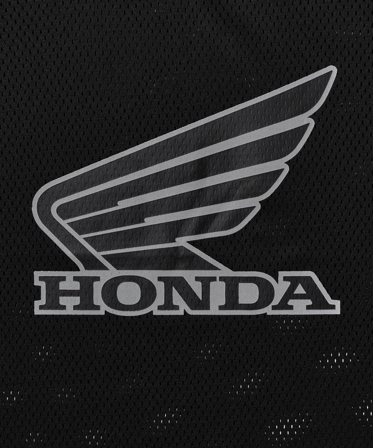 핍스 모터사이클(PHYPS MOTORCYCLE) Mesh 3M Logo Wing Sleeveless Black