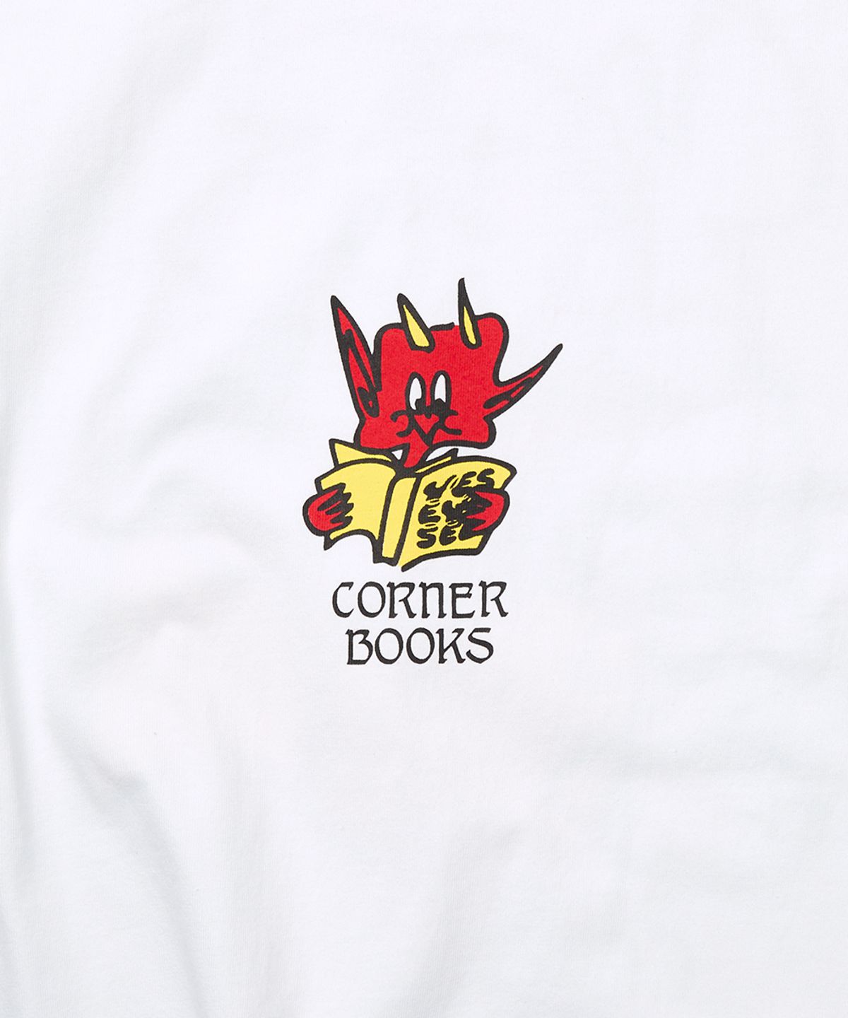 예스아이씨(YESEYESEE) Corner Evil Tee White