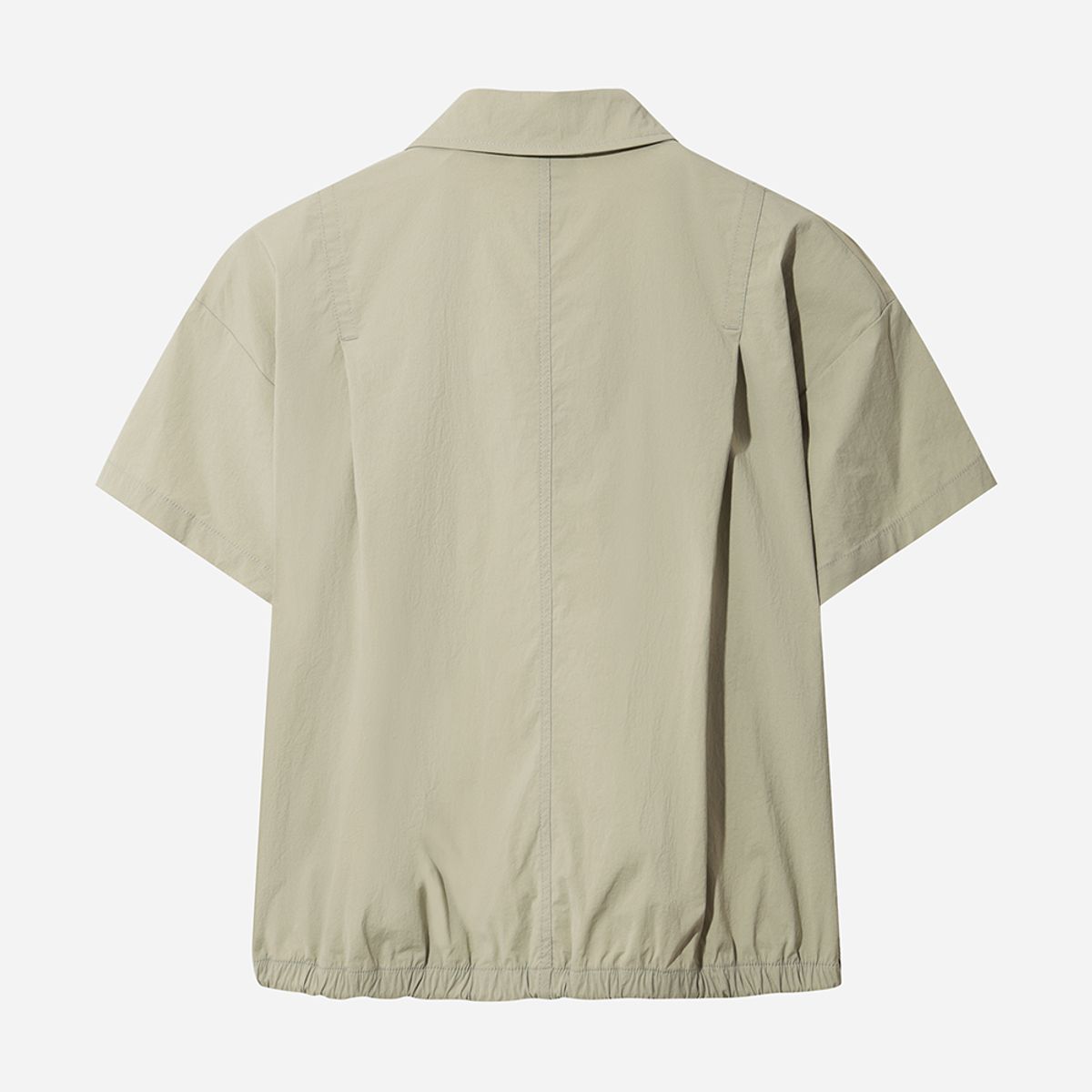 디오디(DOD) 여성) 스루스루 반팔 자켓(BEIGE)