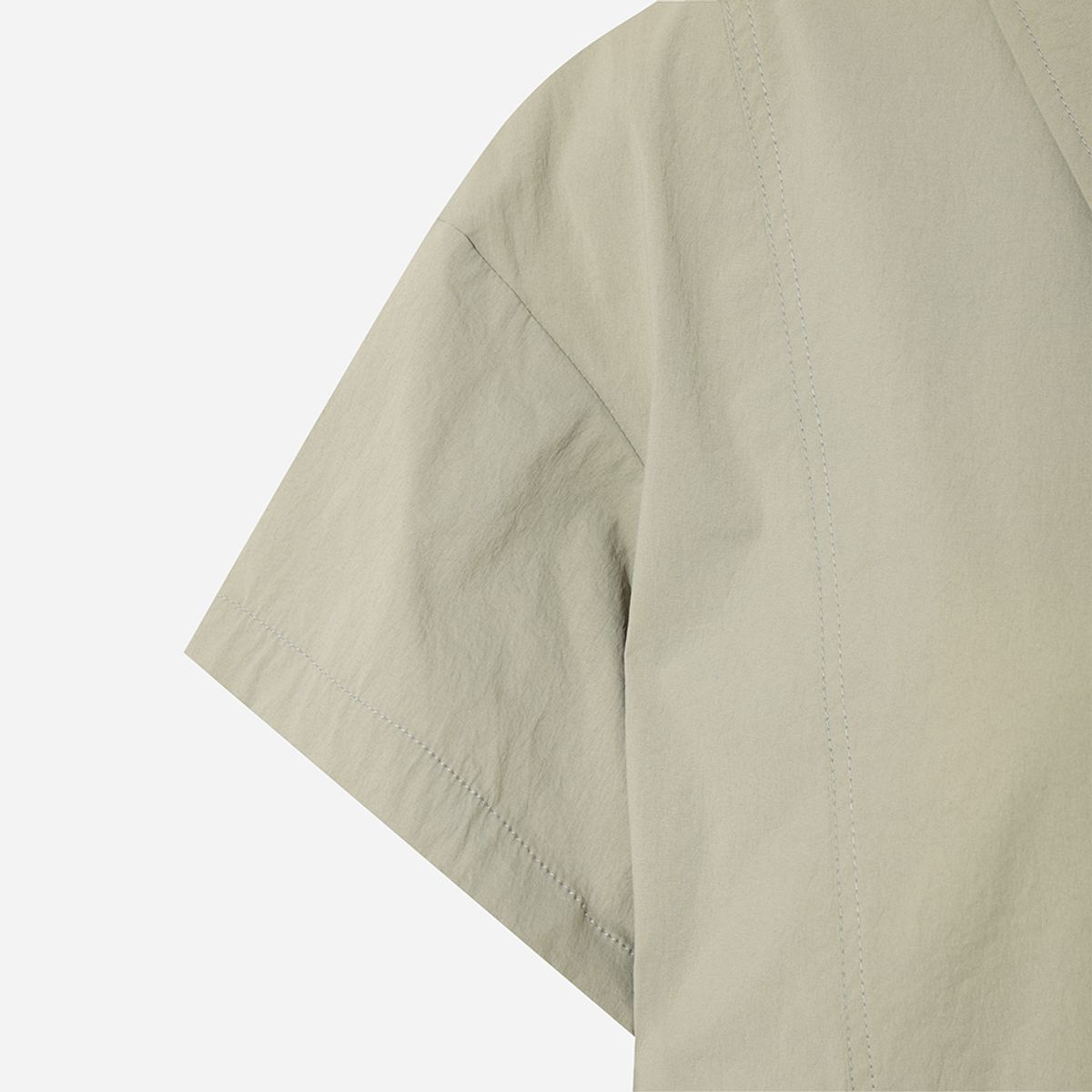 디오디(DOD) 여성) 스루스루 반팔 자켓(BEIGE)