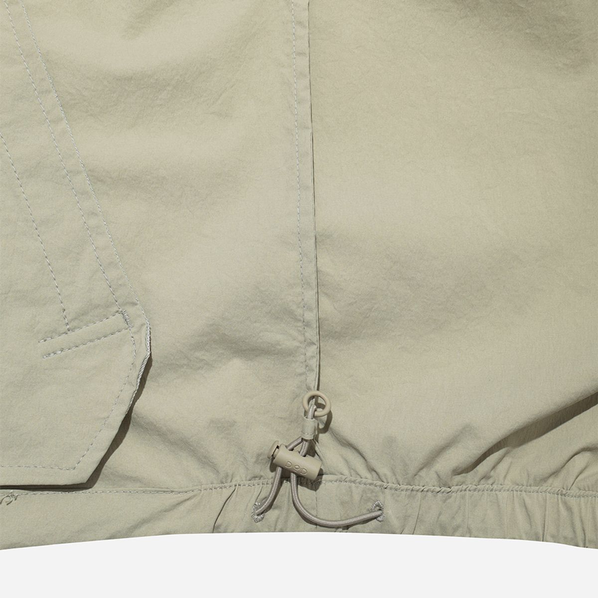 디오디(DOD) 여성) 스루스루 반팔 자켓(BEIGE)