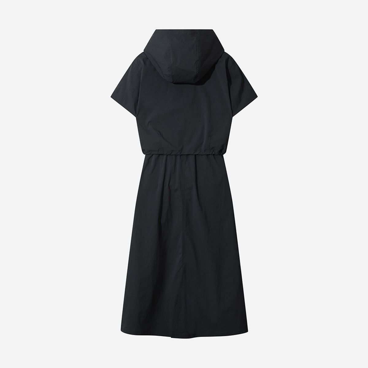 디오디(DOD) 여성) 브리나 반팔 후드 원피스(BLACK)