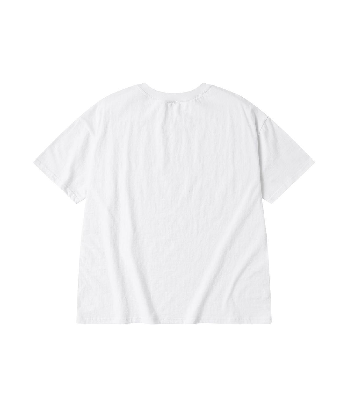 아모우(AMOU) Molly Star half  T-shirts WHITE
