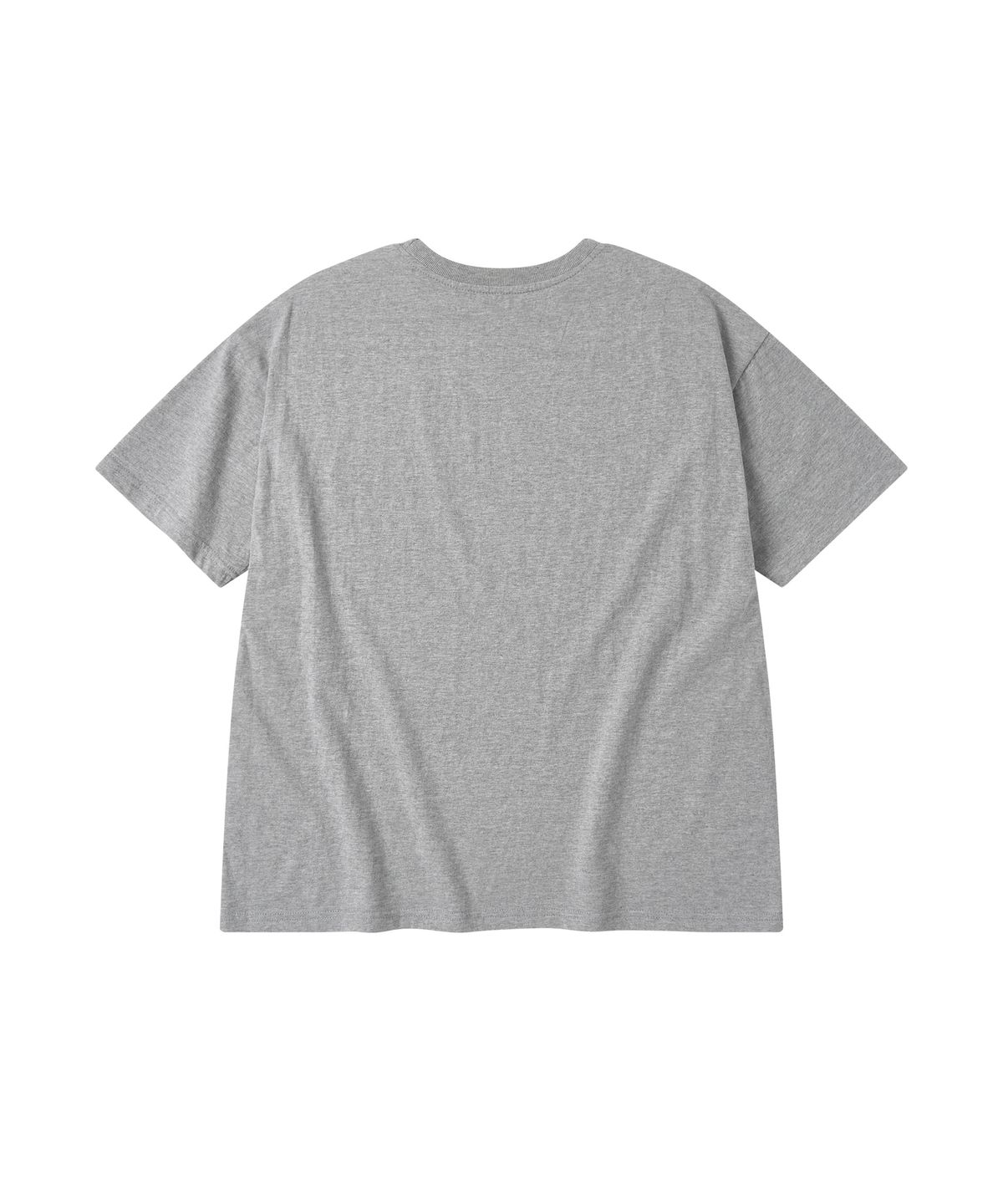 아모우(AMOU) Molly Star half  T-shirts GREY