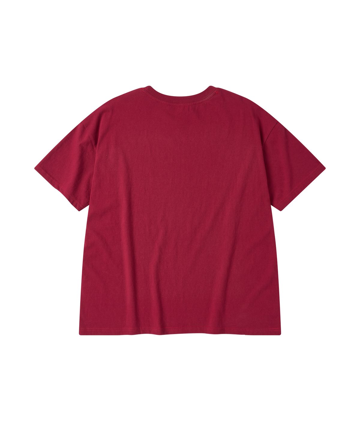 아모우(AMOU) Molly Star half  T-shirts RED