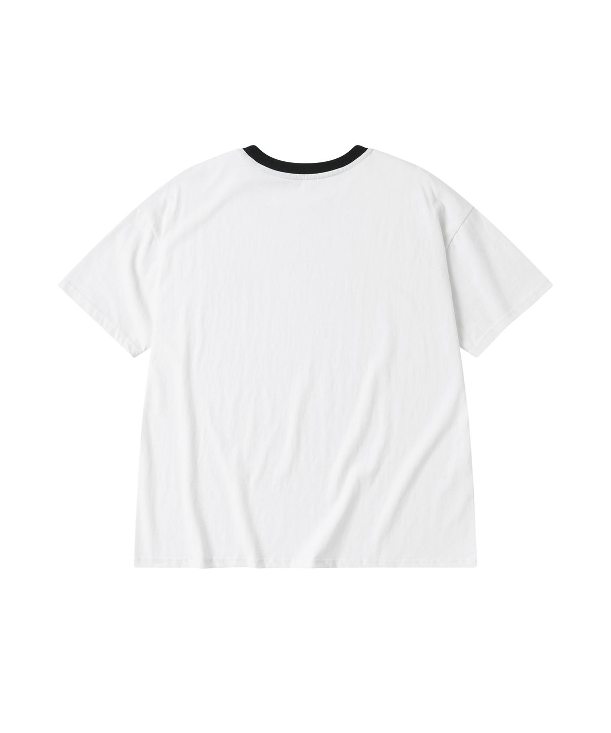 아모우(AMOU) Sporty Horse  Half T-shirts WHITE