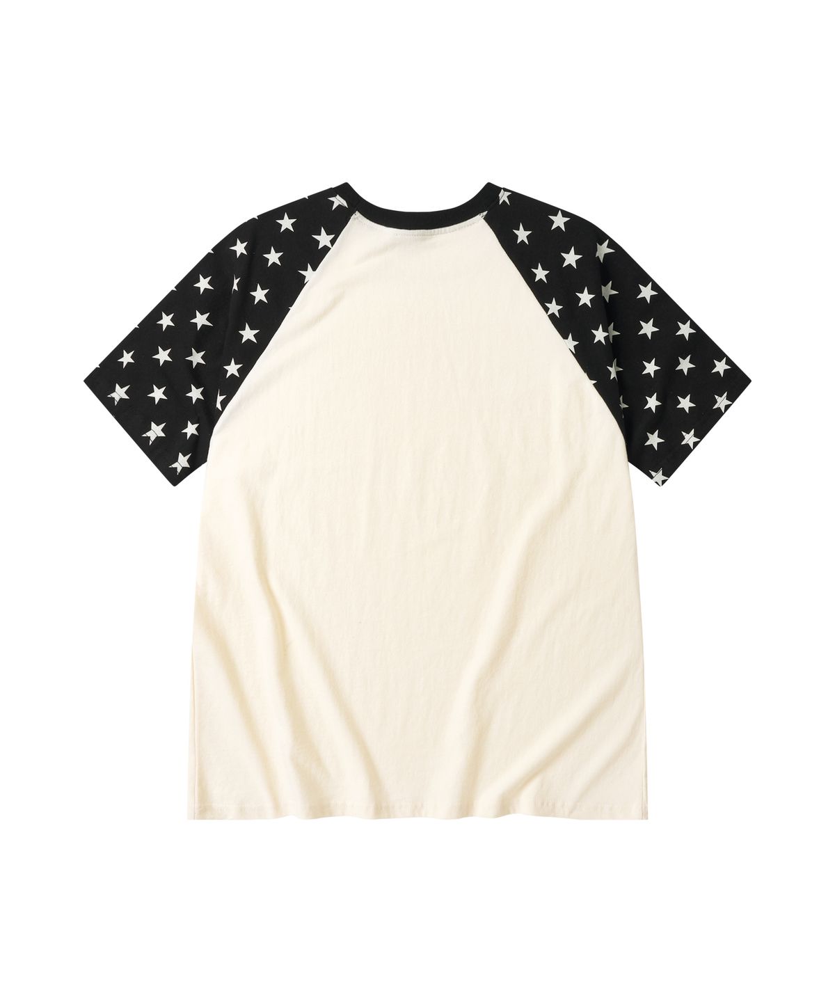 아모우(AMOU) Always Star Reglan T-shirts BLACK
