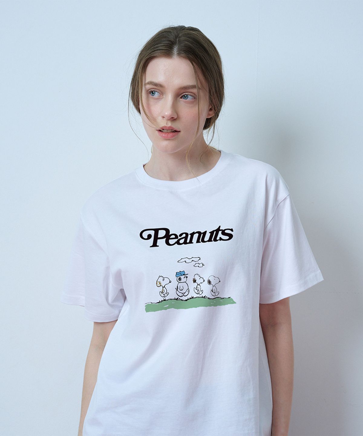 뚜누(TOUNOU) SNOOPY & HIS SIBLINGS Vintage Peanuts 반팔티셔츠