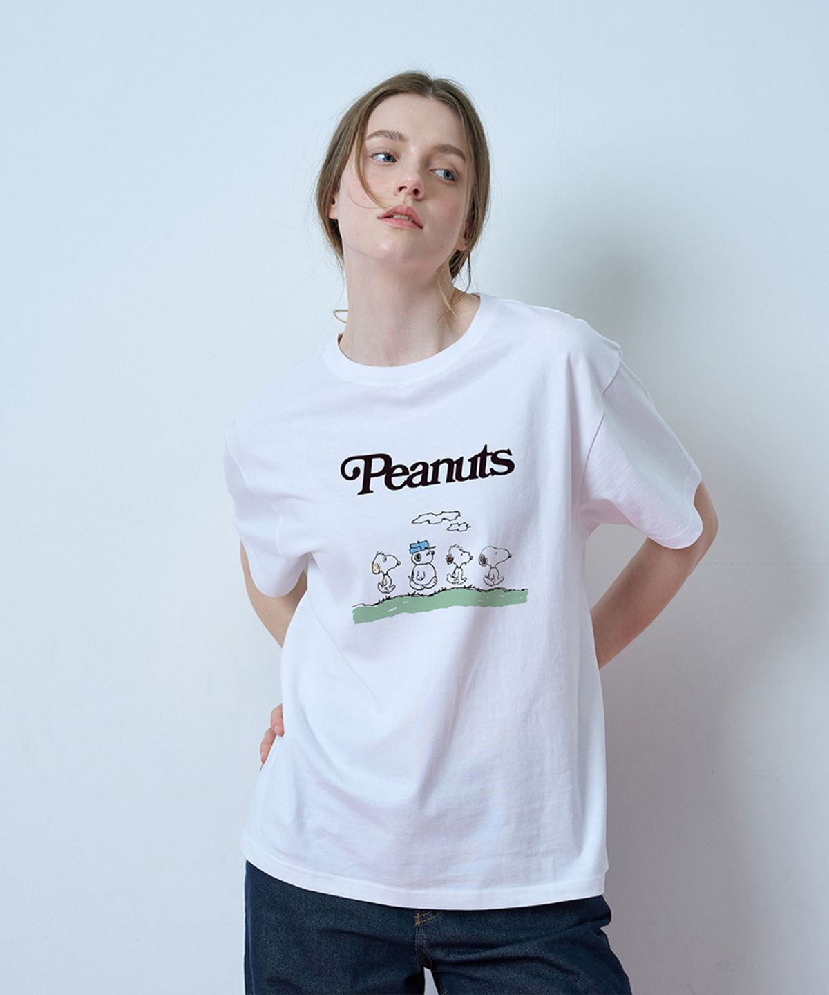 뚜누(TOUNOU) SNOOPY & HIS SIBLINGS Vintage Peanuts 반팔티셔츠
