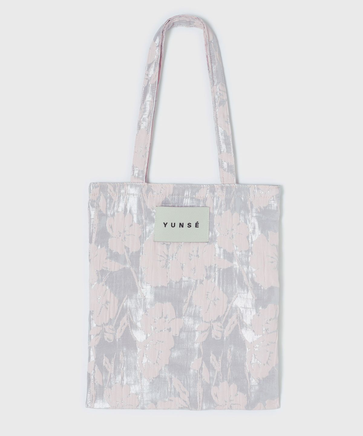 윤세(YUNSE) 해치 에고 에코백 (실버 플라워)