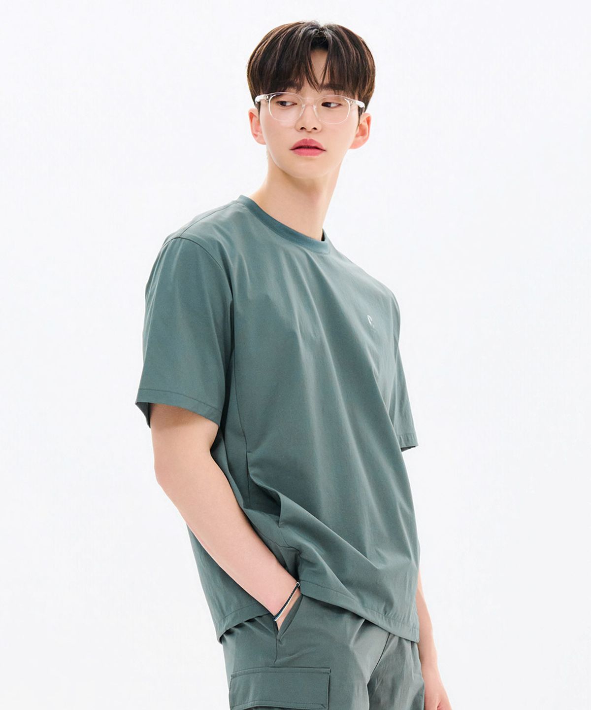 체이스컬트(CHASECULT) 공용 쿨 스트레치 반팔 티셔츠-FBRU5826D0H