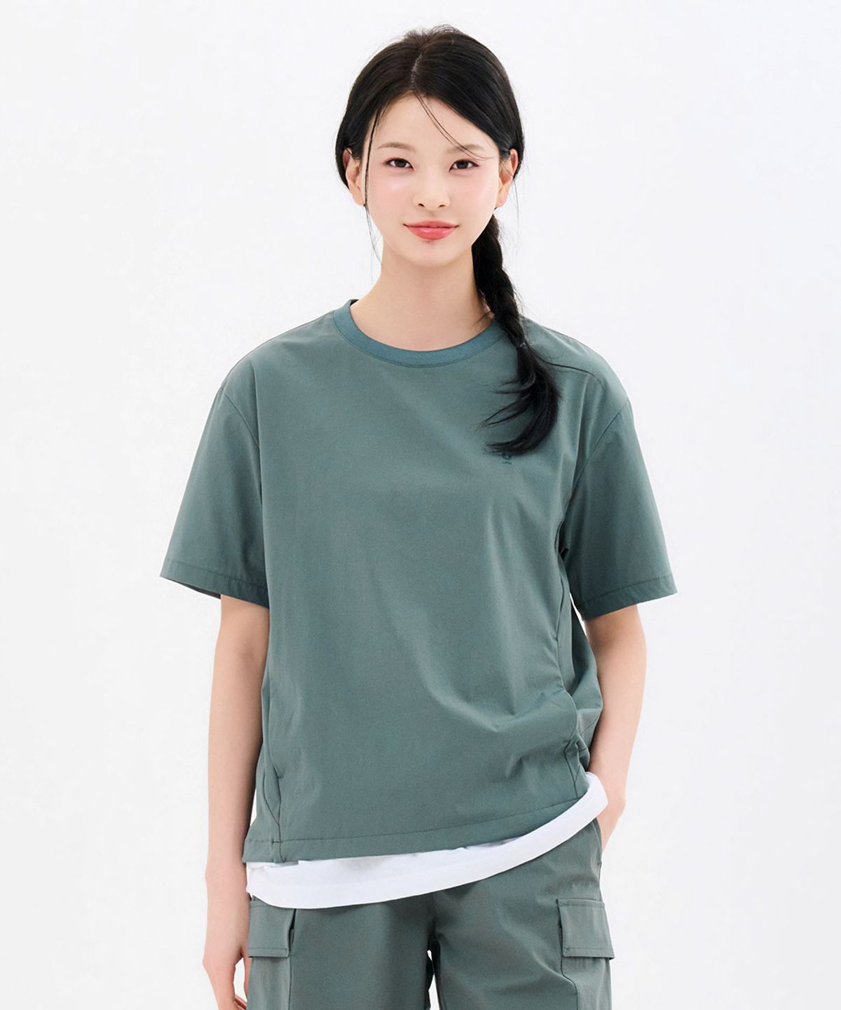 체이스컬트(CHASECULT) 공용 쿨 스트레치 반팔 티셔츠-FBRU5826D0H