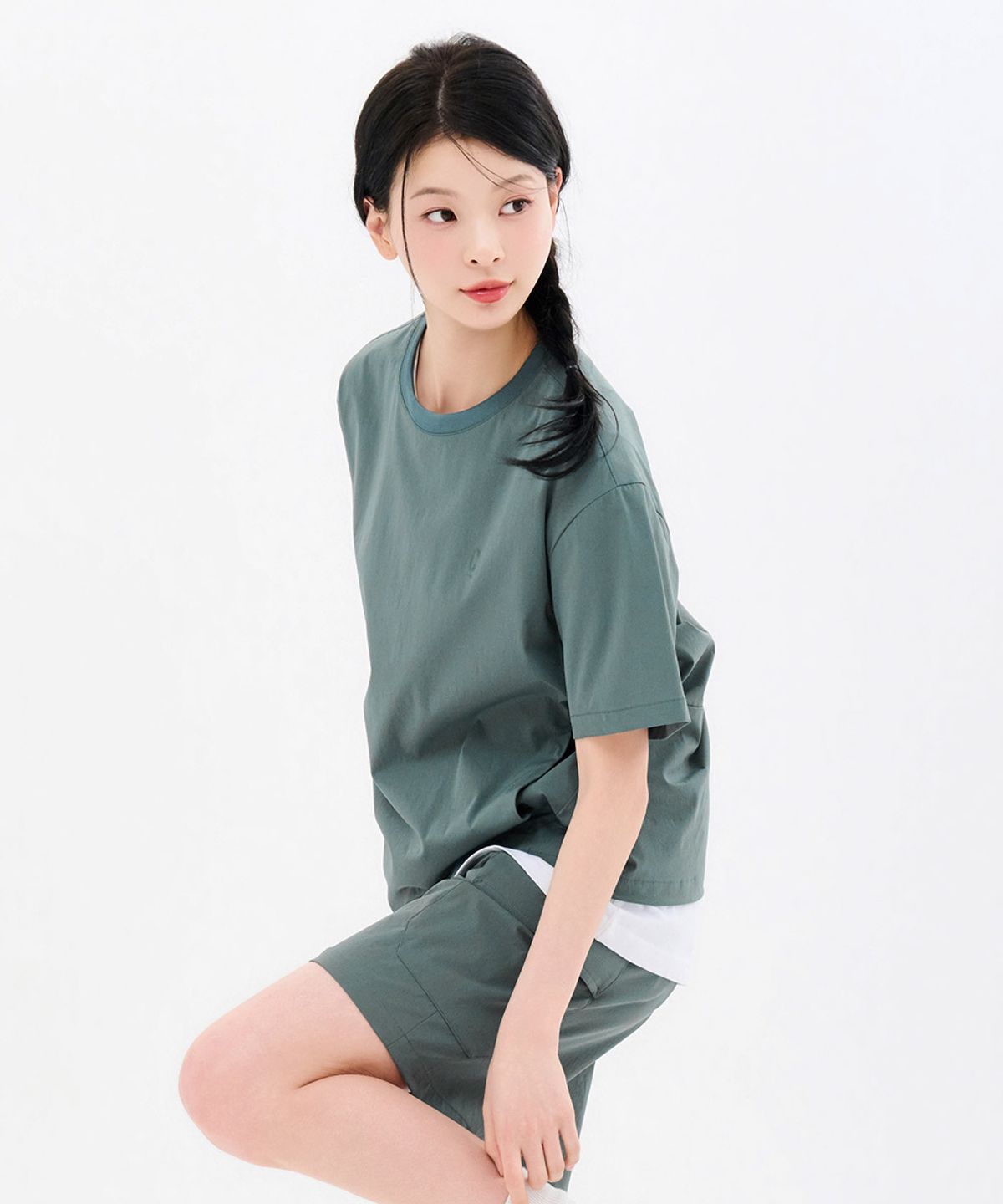 체이스컬트(CHASECULT) 공용 쿨 스트레치 반팔 티셔츠-FBRU5826D0H