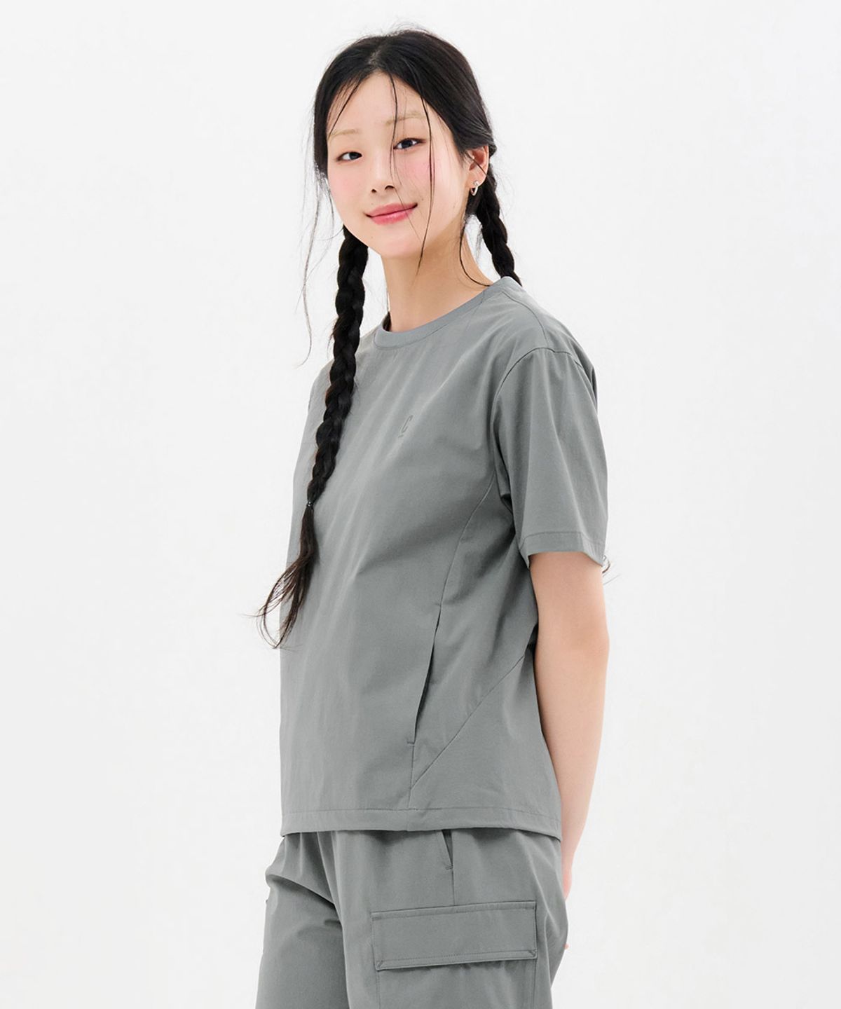 체이스컬트(CHASECULT) 공용 쿨 스트레치 반팔 티셔츠-FBRU5826D0V