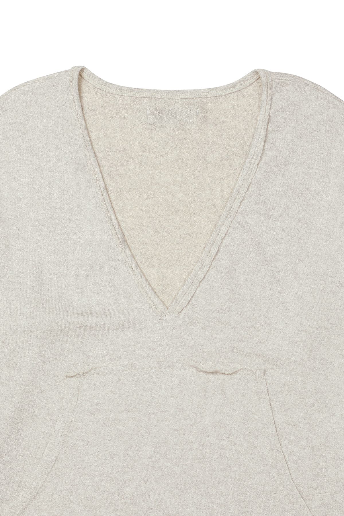 다이닛(DEINET) RAW V LONG SLEEVE IN OATMEAL