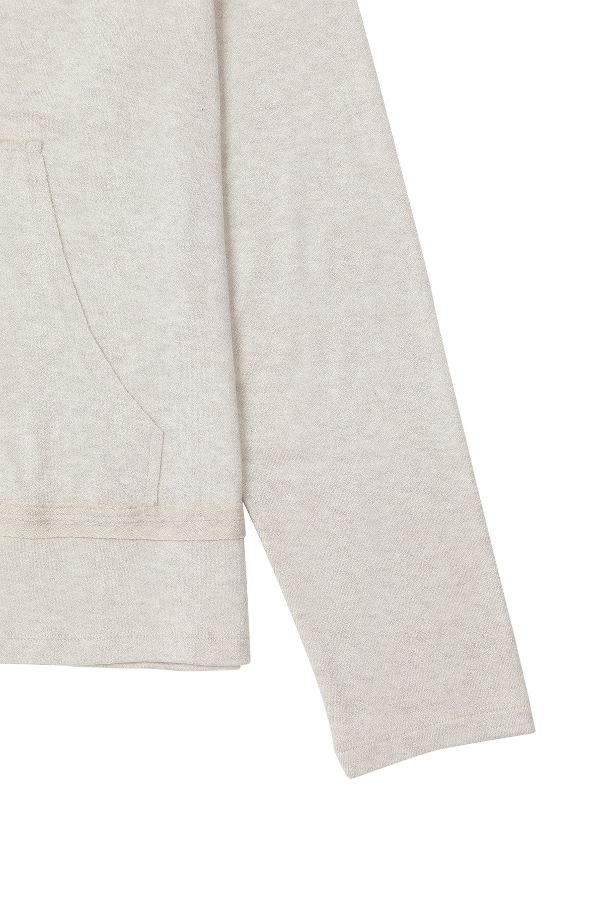 다이닛(DEINET) RAW V LONG SLEEVE IN OATMEAL